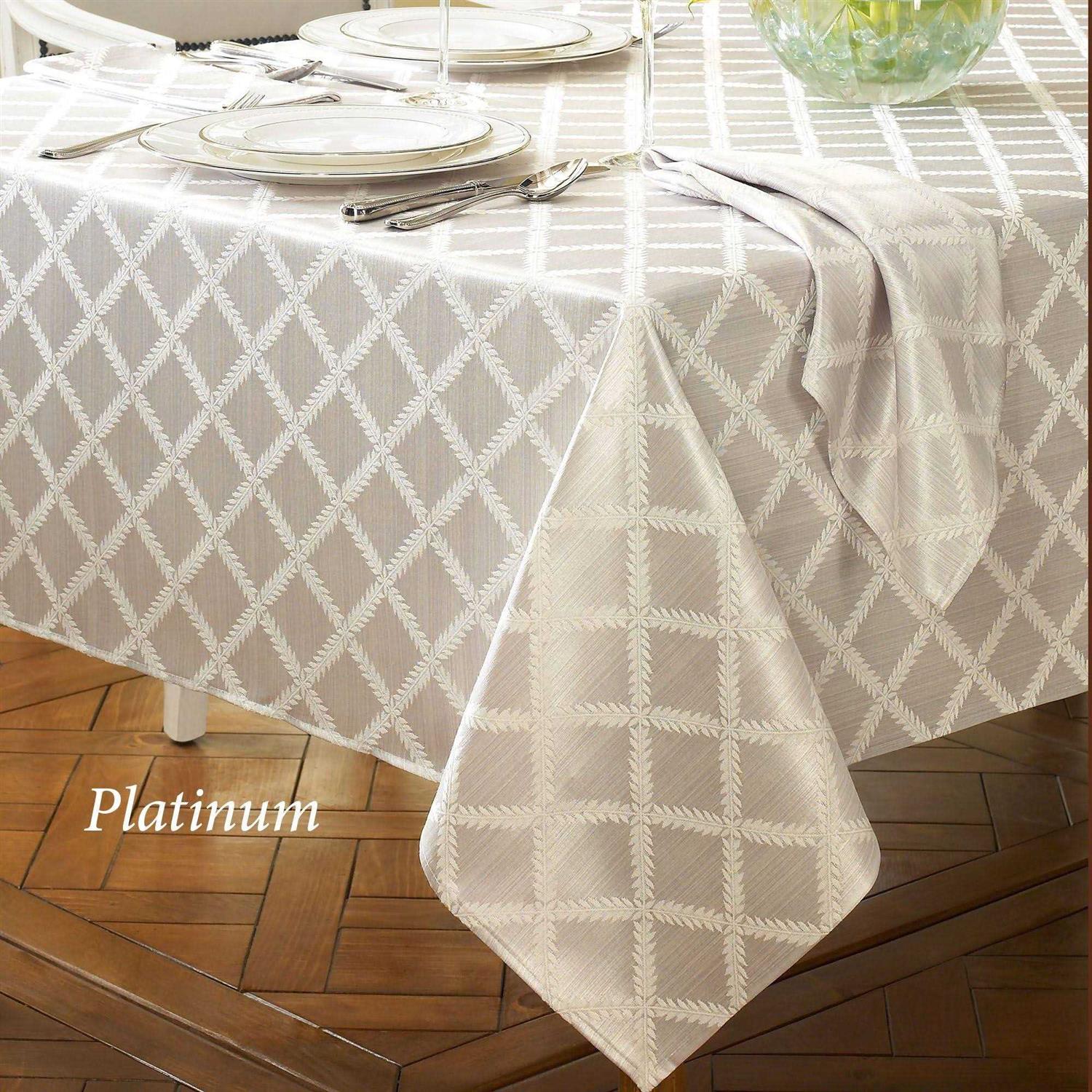 Lenox Laurel Leaf Oblong Tablecloth - Image 3