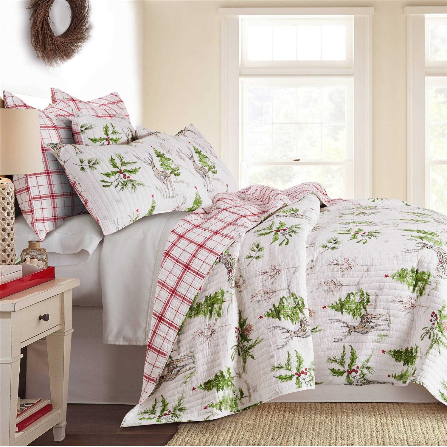 Levtex Villa Lugano Sleigh Bells Quilt - Image 5