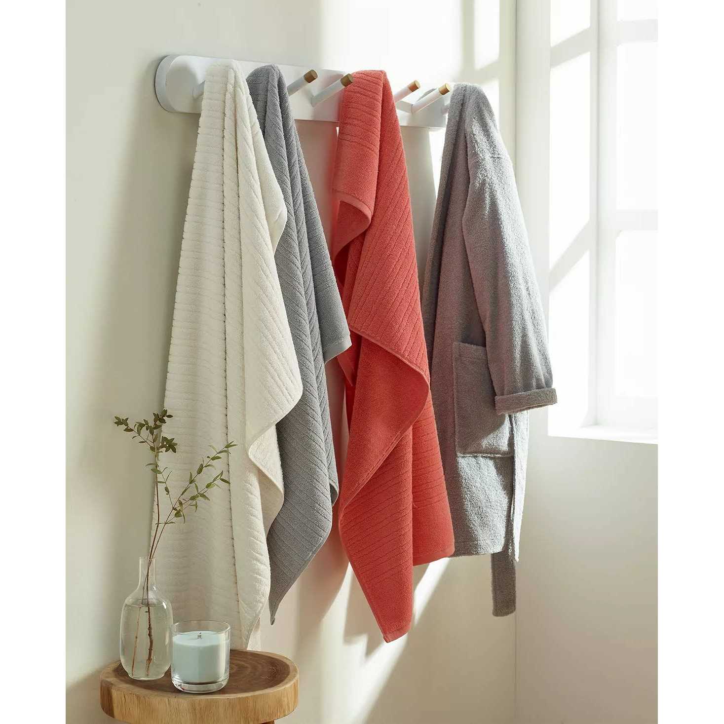 Home Design Quick Dry Cotton 2-Pc. Hand Towel Set - Image 3