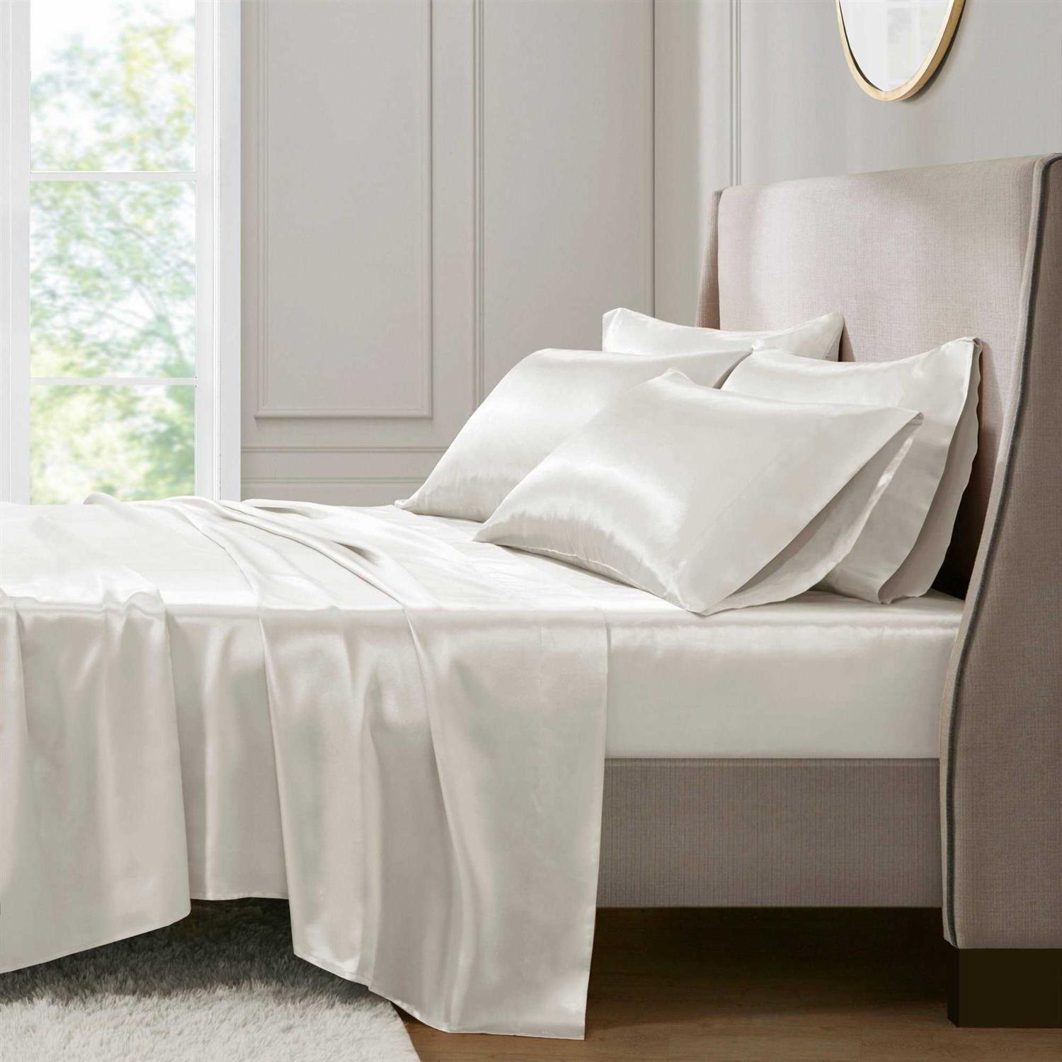 Madison Park Essentials Satin Sheet Set - Image 2