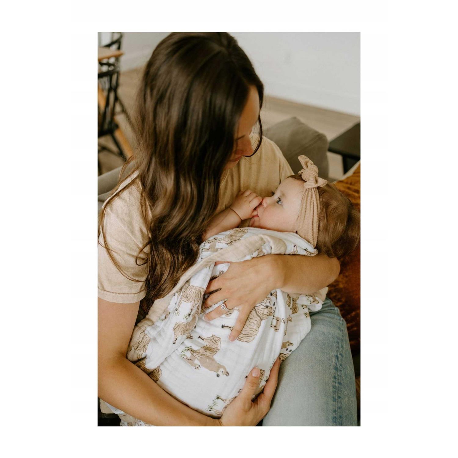 Little Unicorn Cotton Muslin Quilt - Image 4