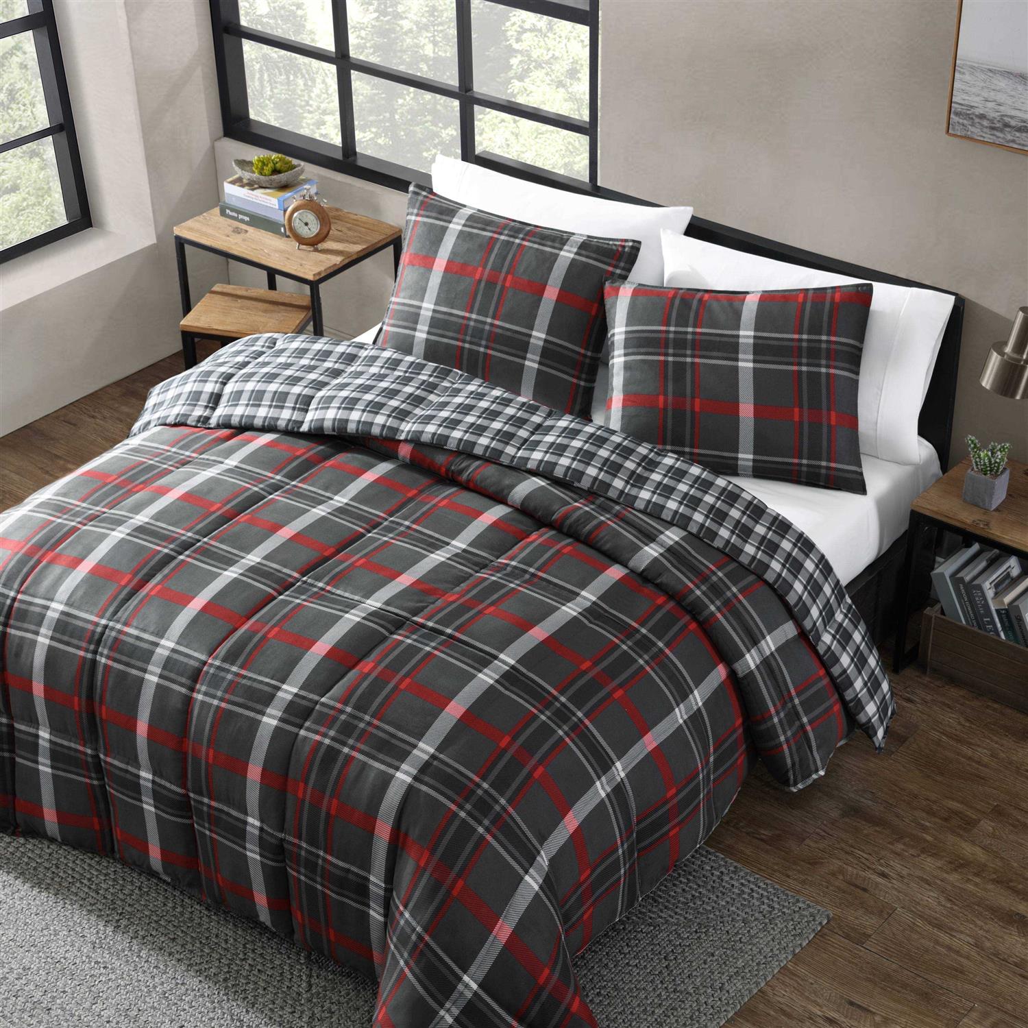 Eddie Bauer Plaid Comforter Set - Image 4