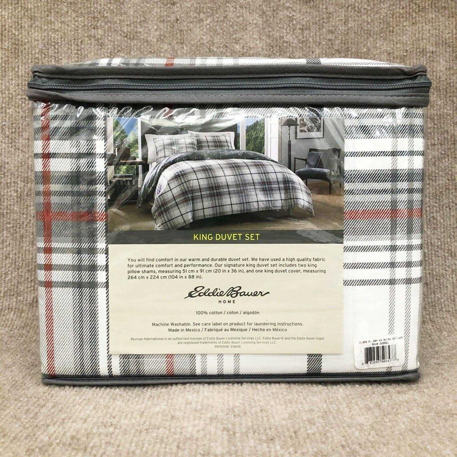 Eddie Bauer Plaid Comforter Set - Image 5