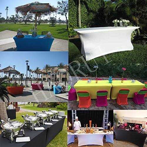 Haorui Rectangular Spandex Table Cover - Image 3