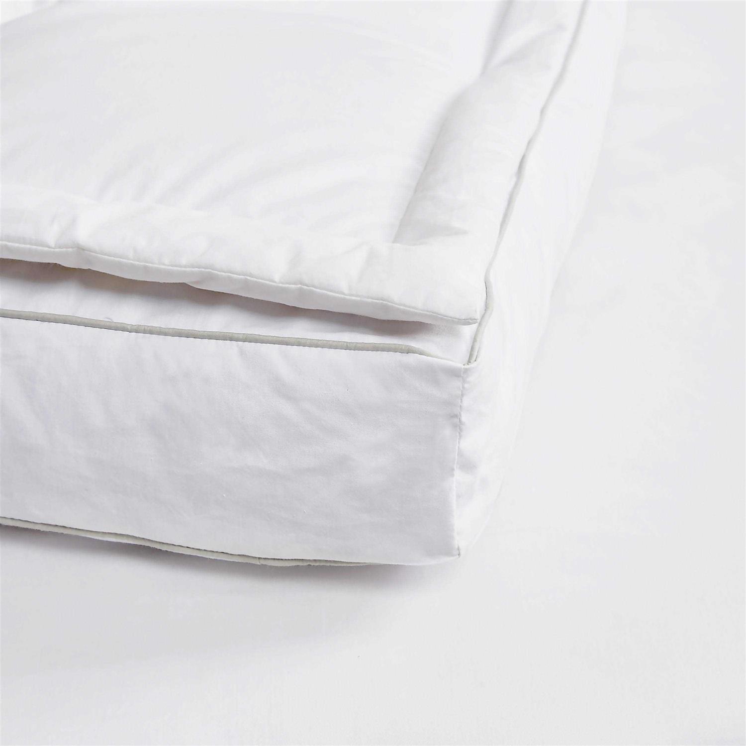Martha Stewart 3'' White Down Top Featherbed - Image 3