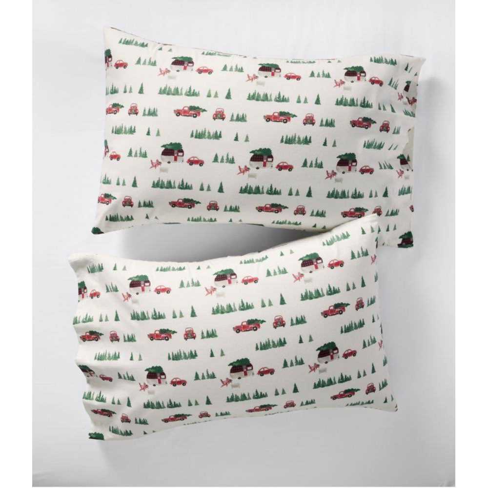 L.L.Bean Holiday Flannel Sheet Set - Image 3