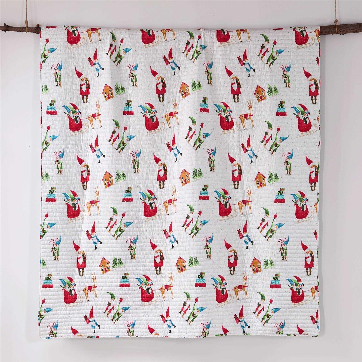 Levtex Home Gnome for the Holidays Quilt - Image 5