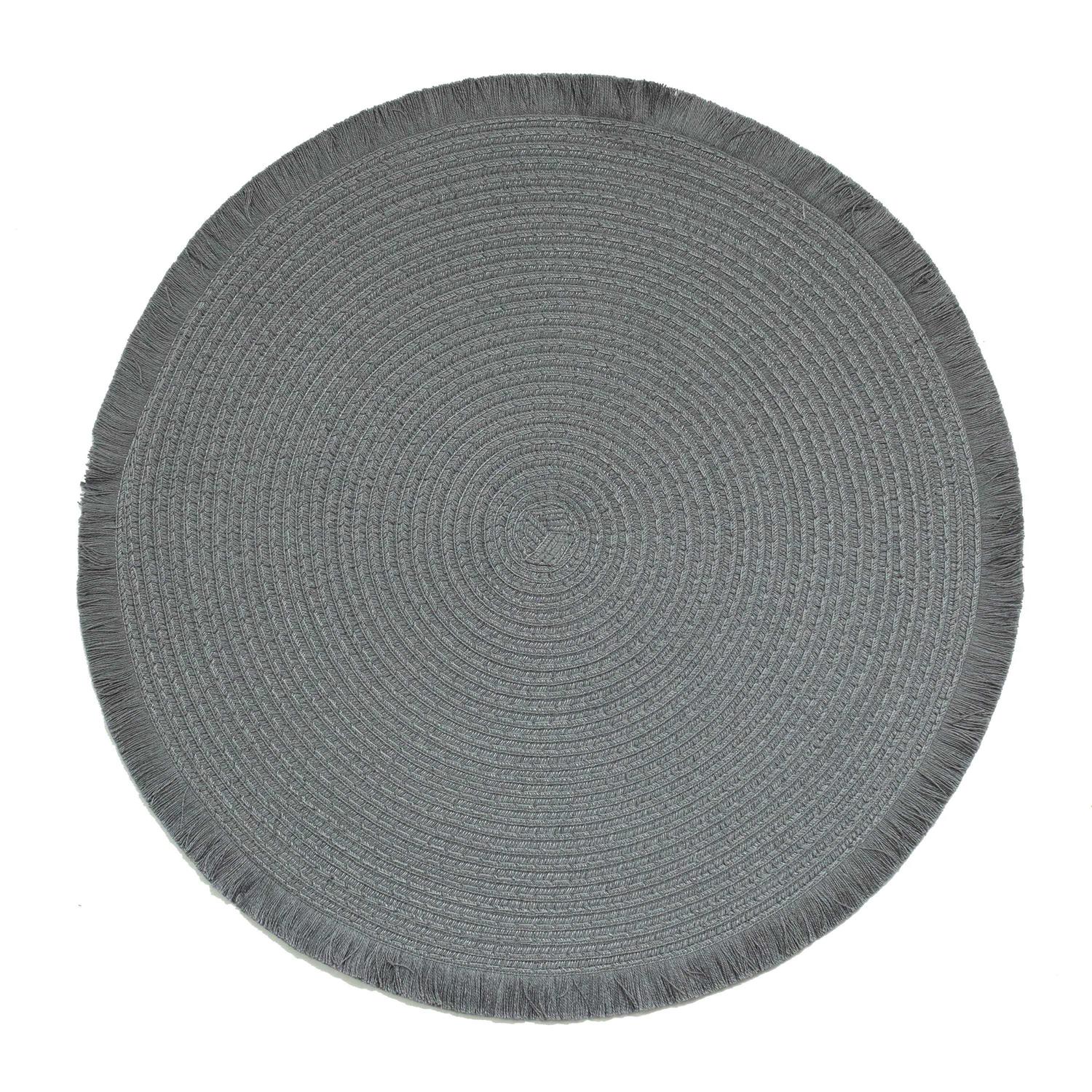Mainstays Logan Fringe PP Round Placemat