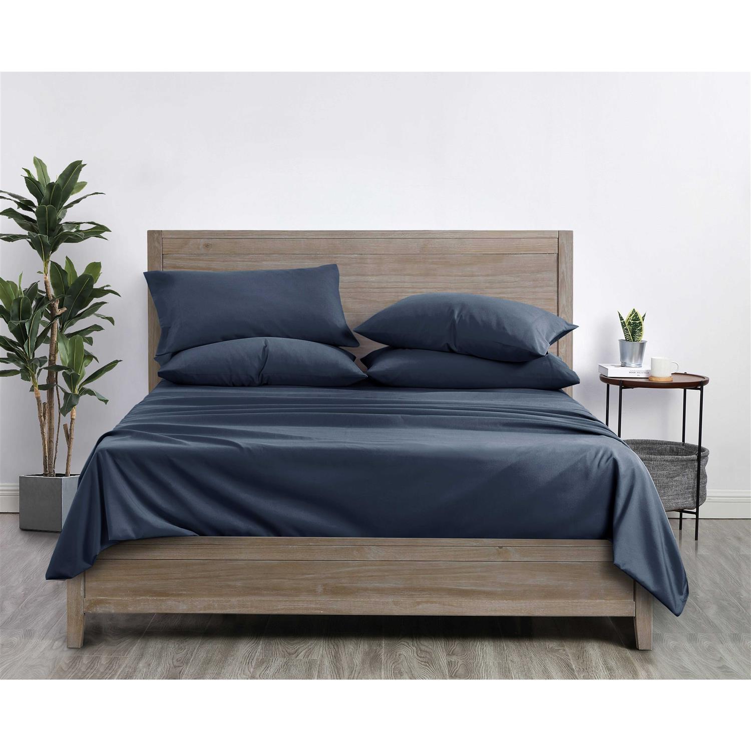 Mainstays Copper-Infused Cooling Microfiber Sheet Set