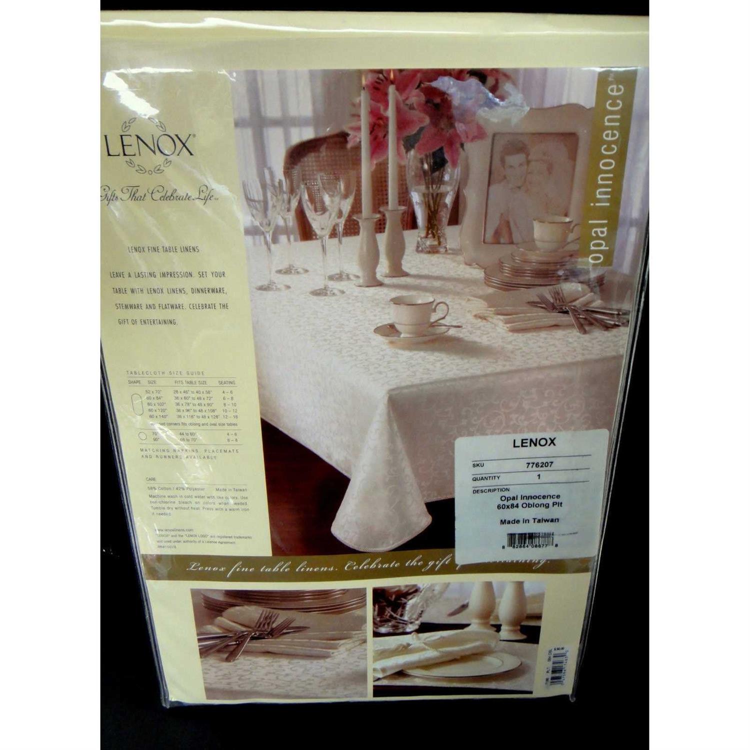 Lenox Opal Innocence Tablecloth - Image 5