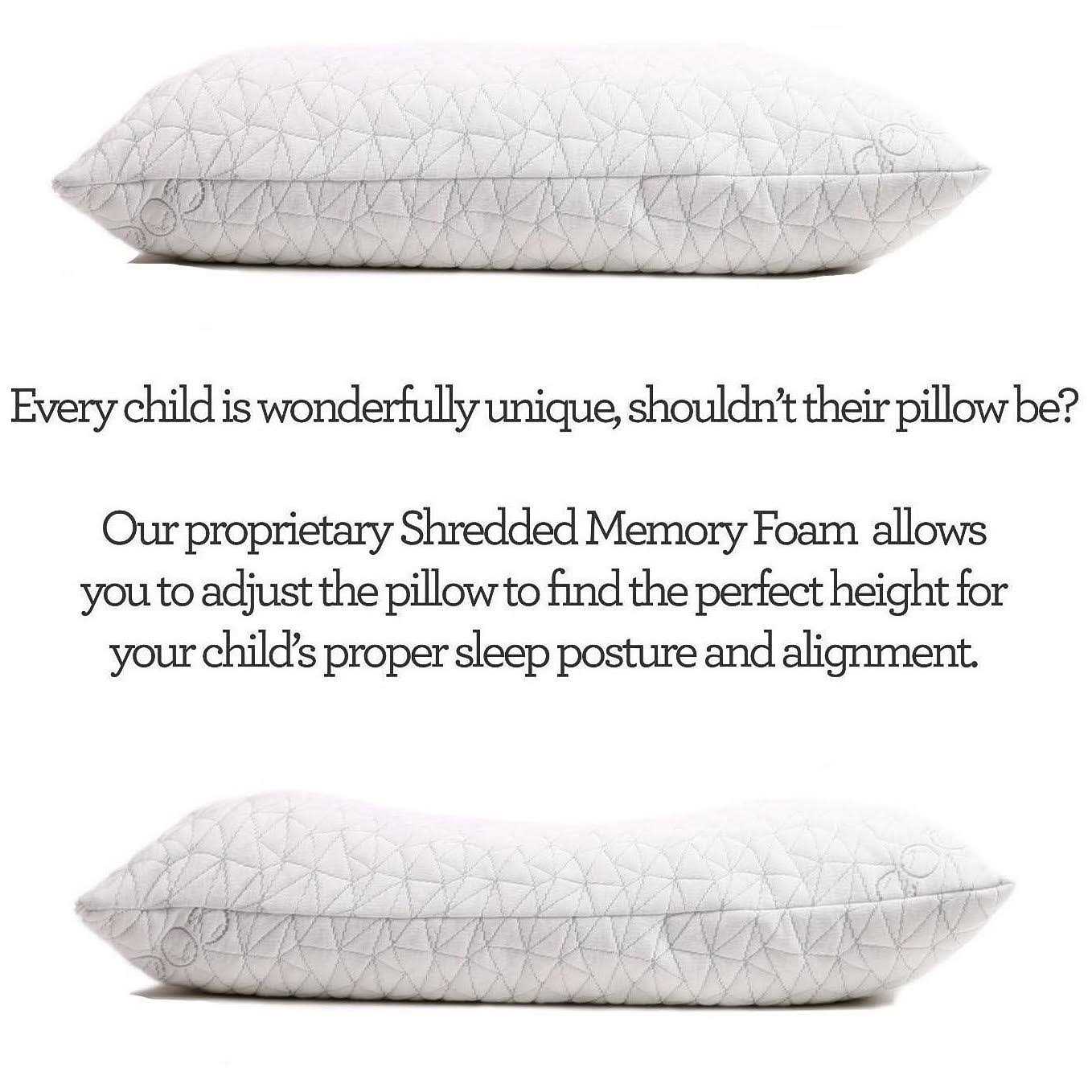 Coop Home Goods Toddler Pillow Soft Breathable & Washable Mini Bed Pillows for Kids - Image 5