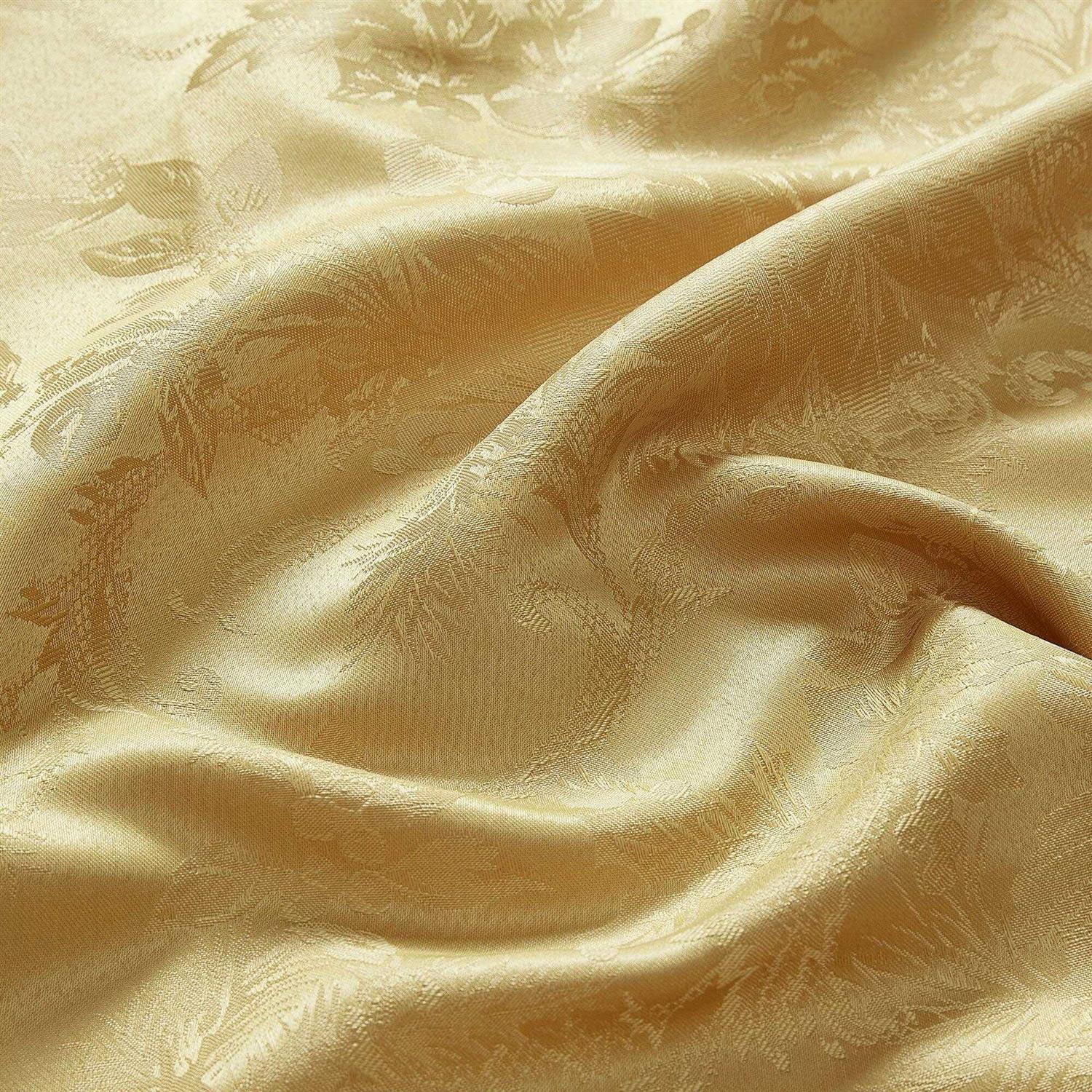 Elrene Poinsettia Elegance Jacquard Holiday Table Runner - Image 4