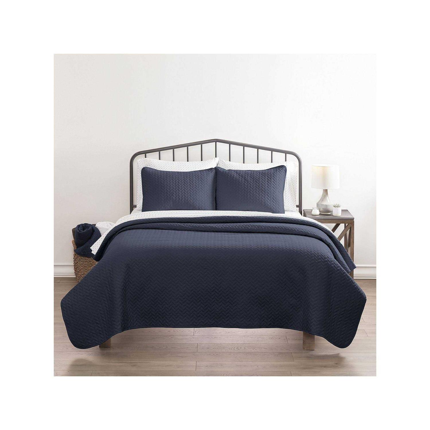 Home Collection Premium Ultra Soft Pattern Quilted Coverlet Set - Image 5