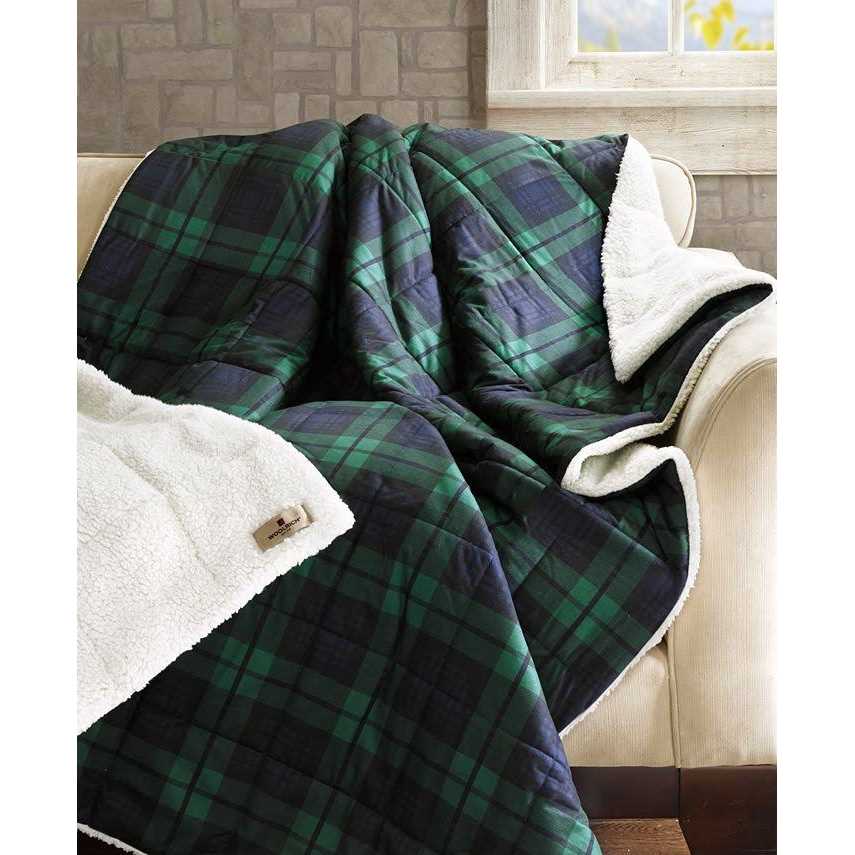 Woolrich Tasha Oversized Sofstpun Down Alternative Throw - Image 4