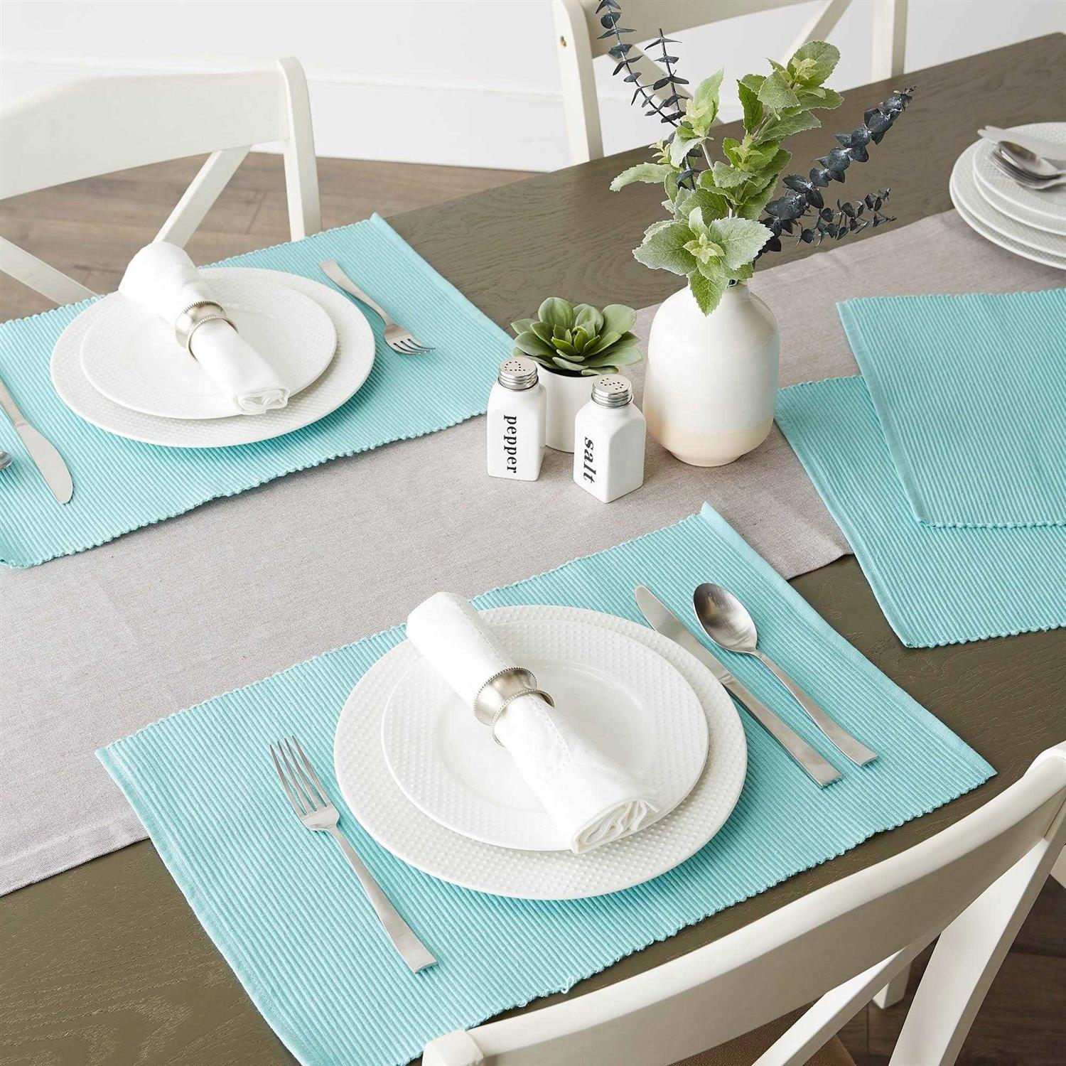 DII Ribbed Placemat Set 6 - Image 5