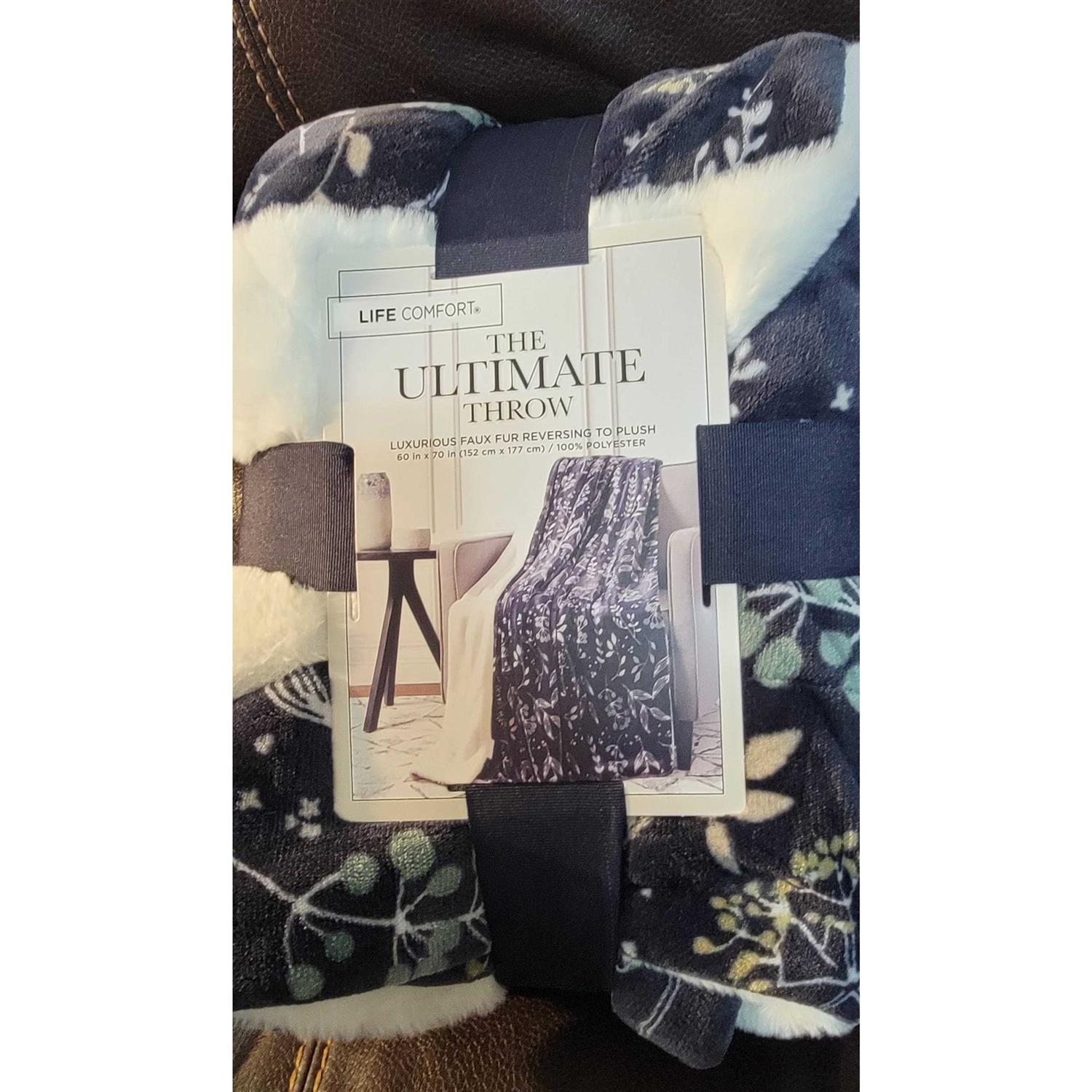 Life Comfort Ultimate Faux Fur Throw - Image 4