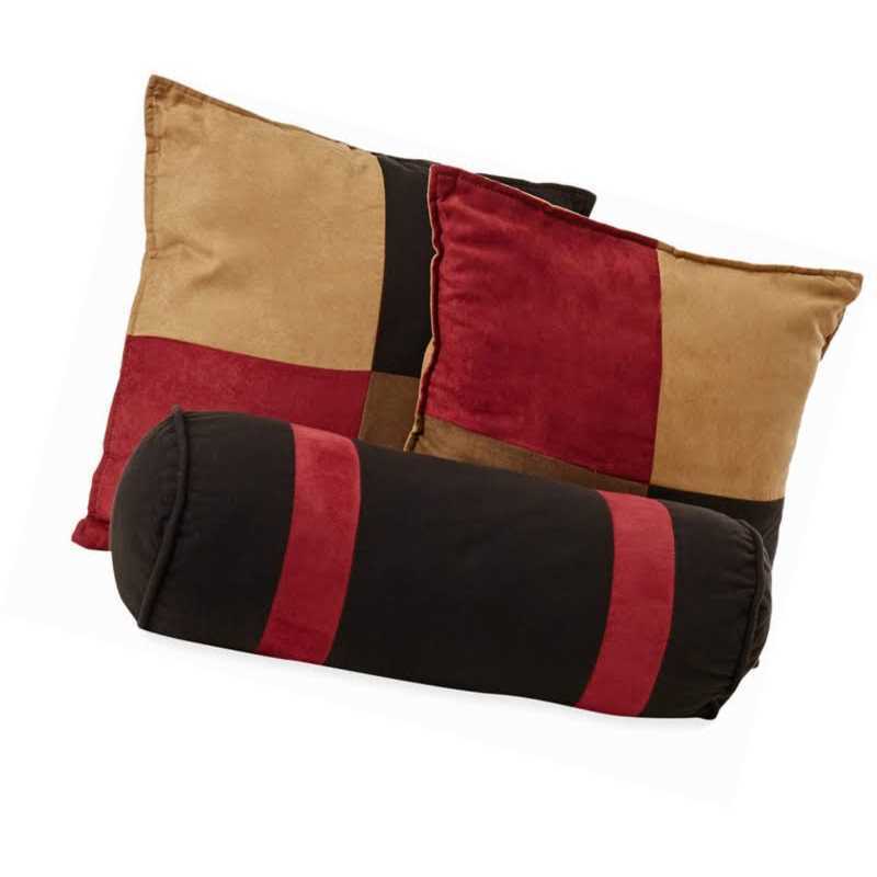 Chezmoi Collection 7-Piece Quilted Patchwork Comforter Set - Image 4