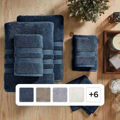 Member's Mark Hotel Premier Collection 6-Piece Luxury Bath Towel Bundle - Image 4