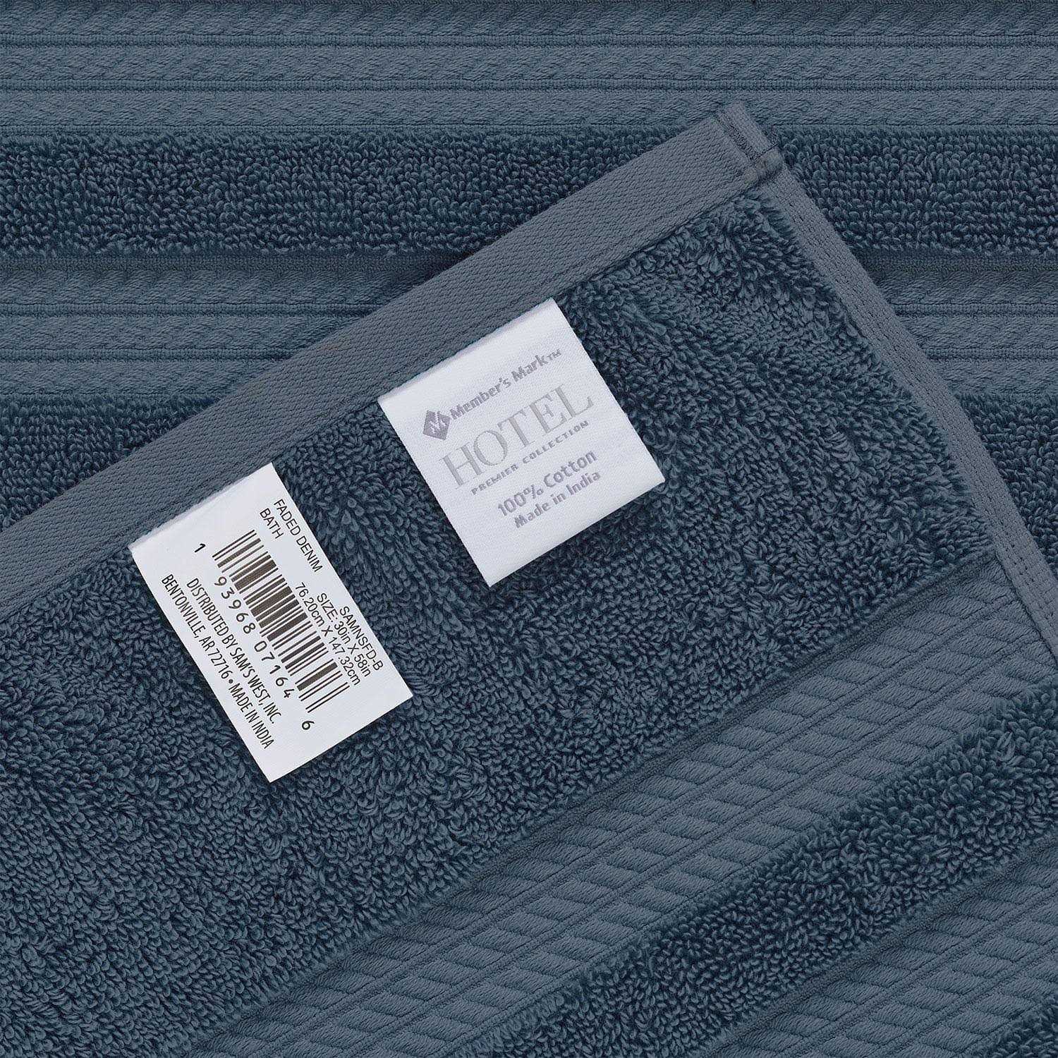 Member's Mark Hotel Premier Collection 6-Piece Luxury Bath Towel Bundle - Image 5