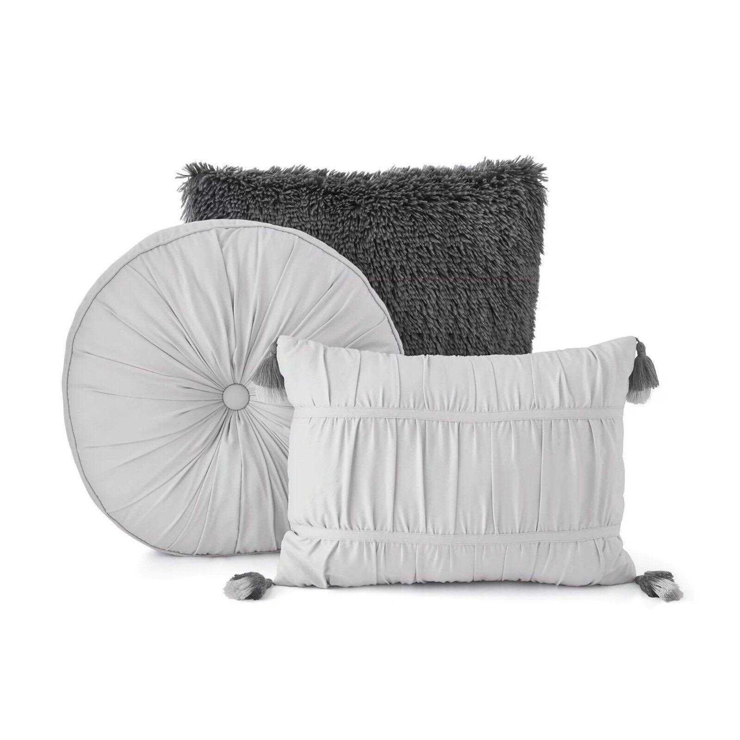 Mainstays Metropolis Velvet 10-Piece Bed in A Bag Bedding Set w/Bonus Sheet Set + Pillows - Image 4