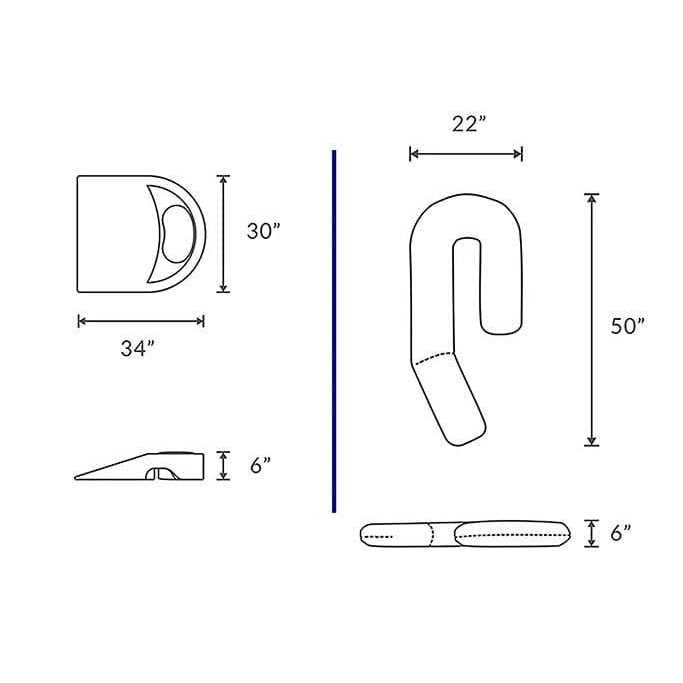 Medcline Shoulder Relief Wedge and Body Pillow System - Image 5