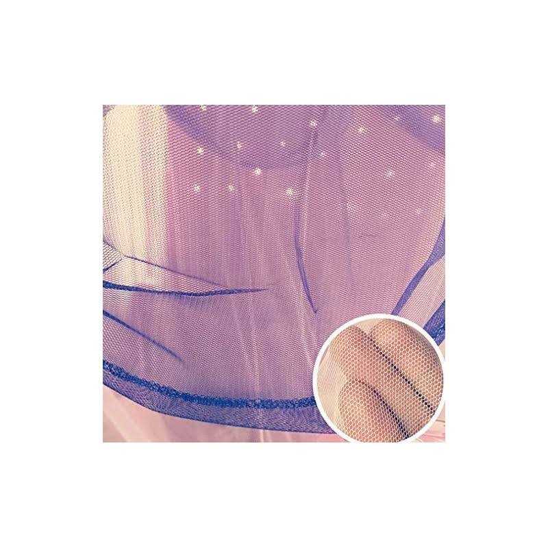 Nattey Bed Canopy With Lights Bed Canopy Curtains For Girls Bed Canopy For Girls Decor For Twin Bed - Image 4