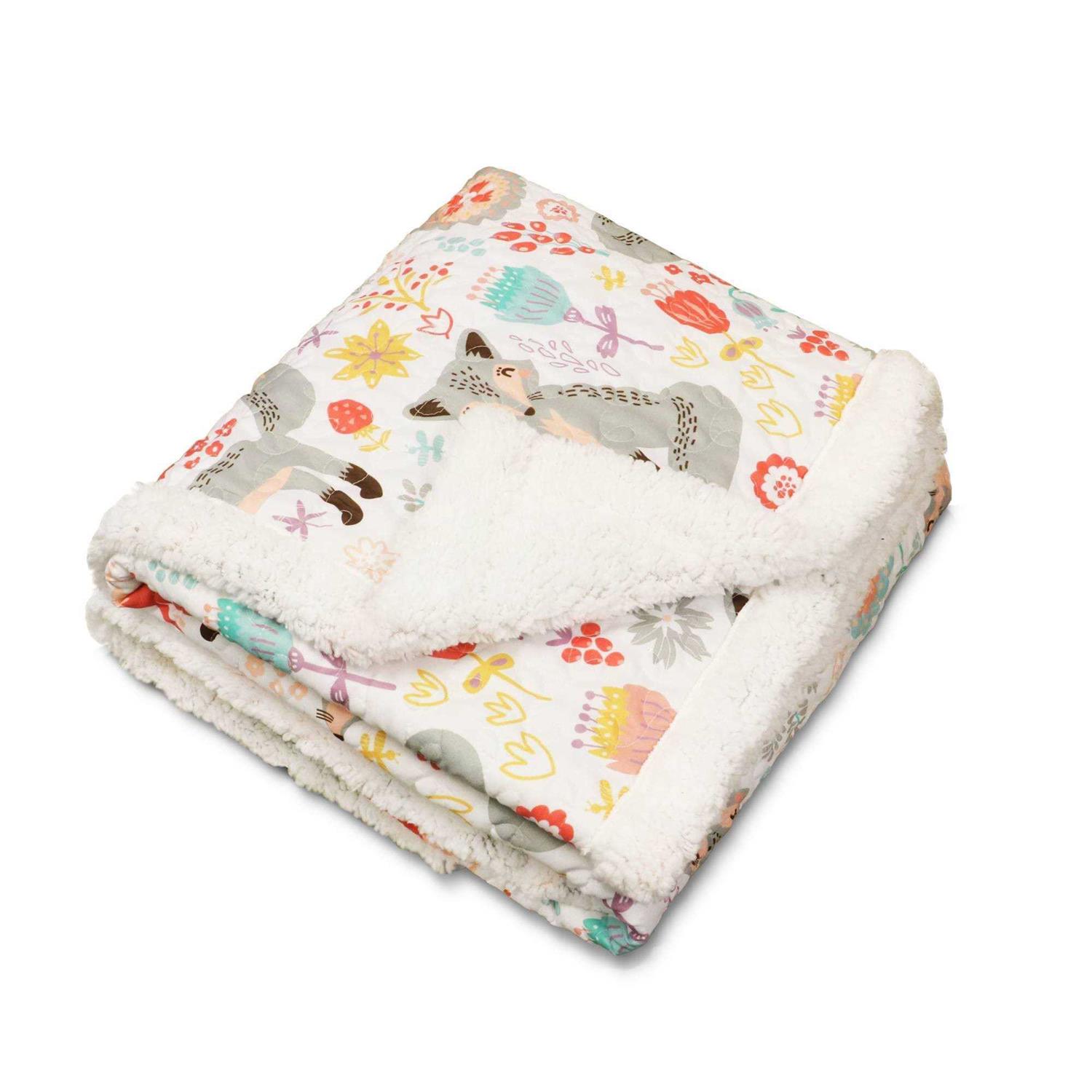 Lush Decor Pixie Fox Sherpa Throw - Image 4