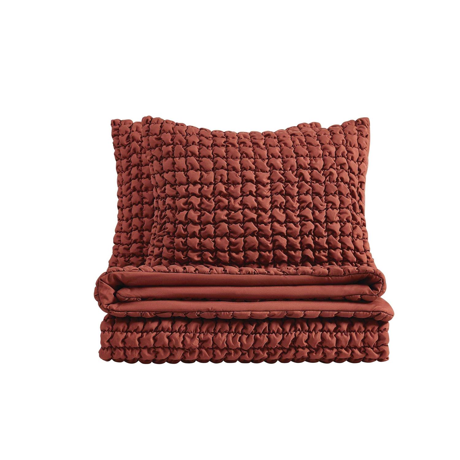 Christian Siriano NY Textured Puff Comforter Set - Image 3