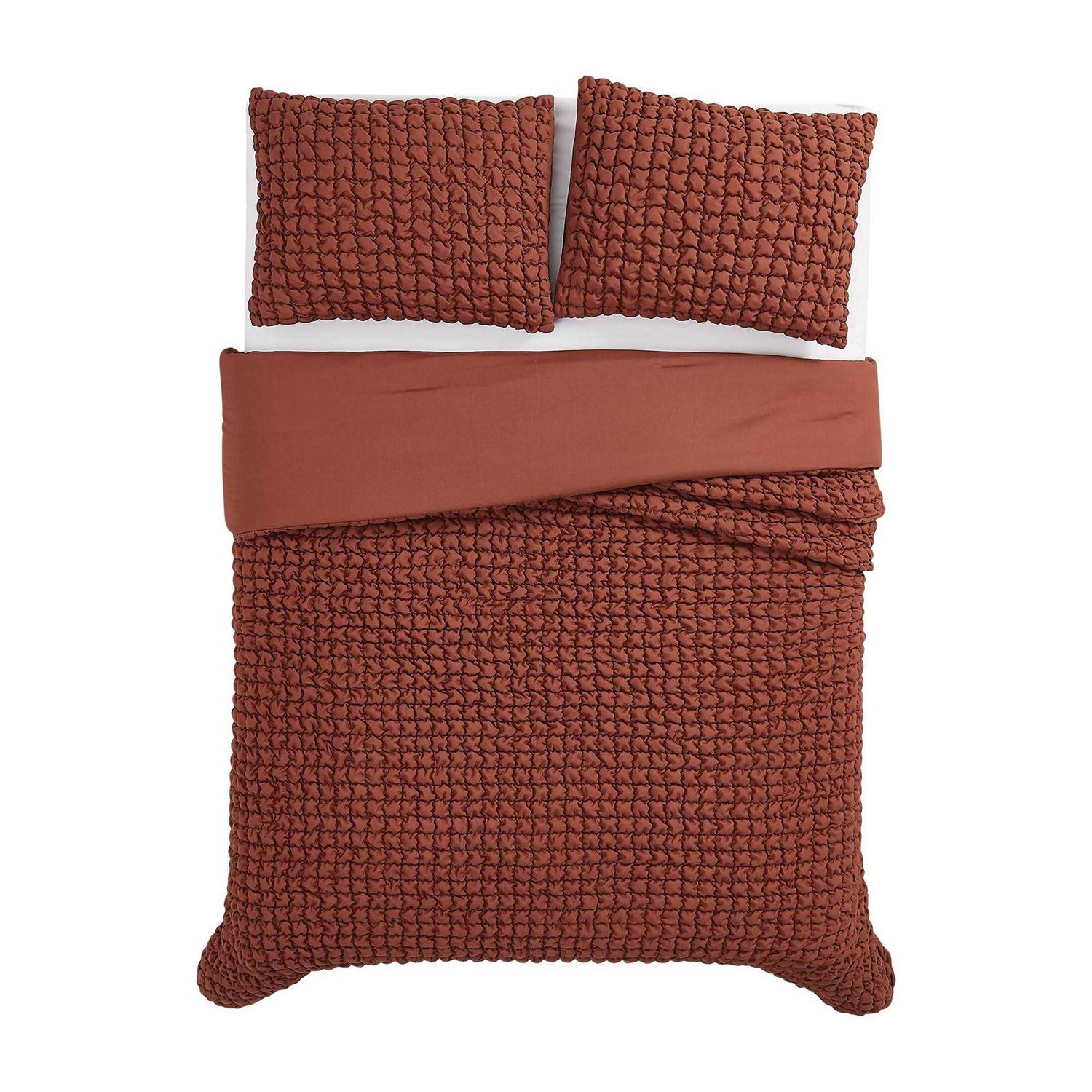Christian Siriano NY Textured Puff Comforter Set - Image 5