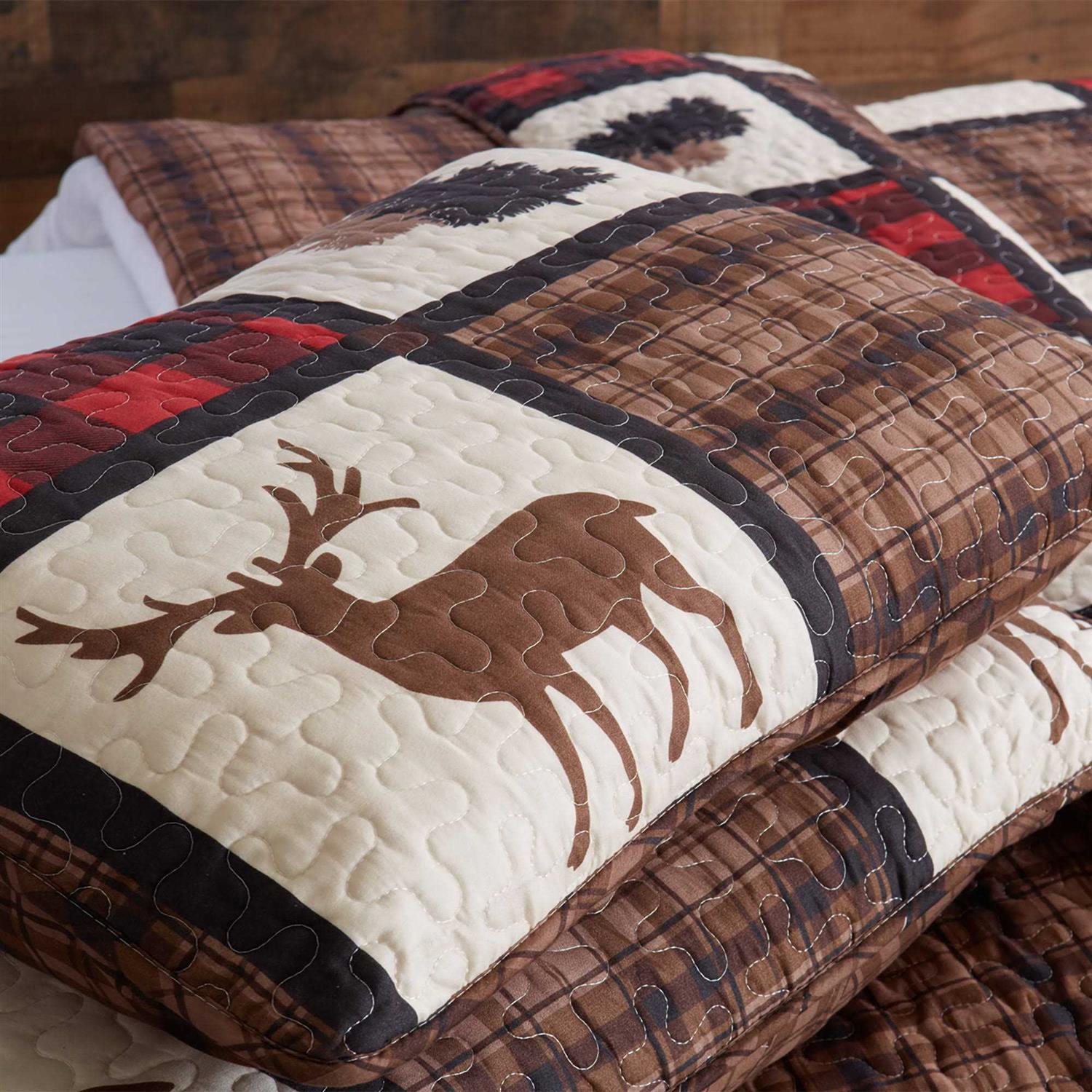 Great Bay Home Stonehurst Lodge Reversible Quilt Set - Image 5