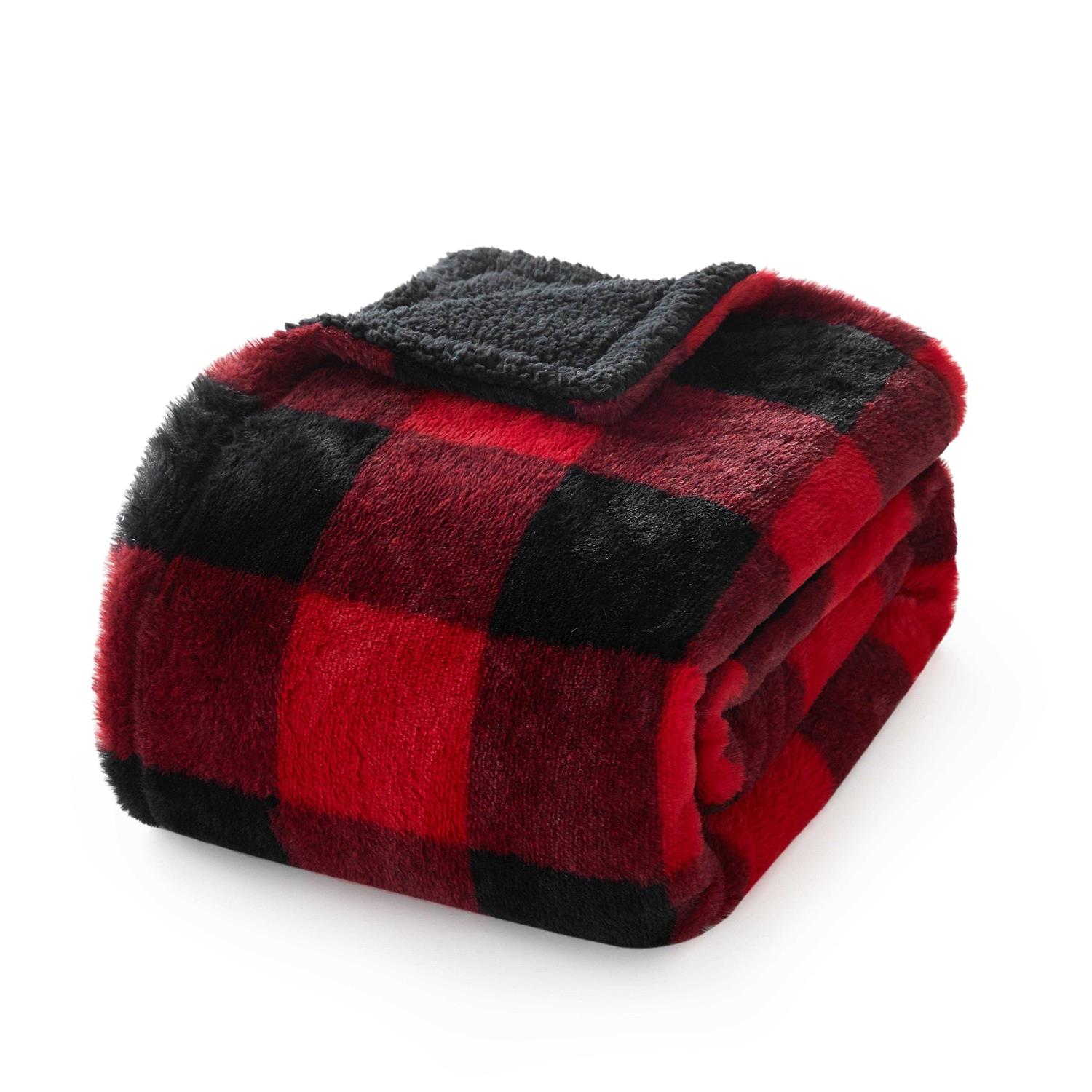 Dearfoams Reverse Sherpa Throw Blanket - Image 5