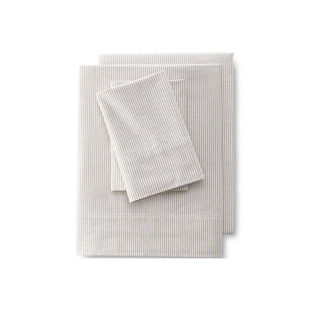 Lands' End Oxford Solid Sheet Set