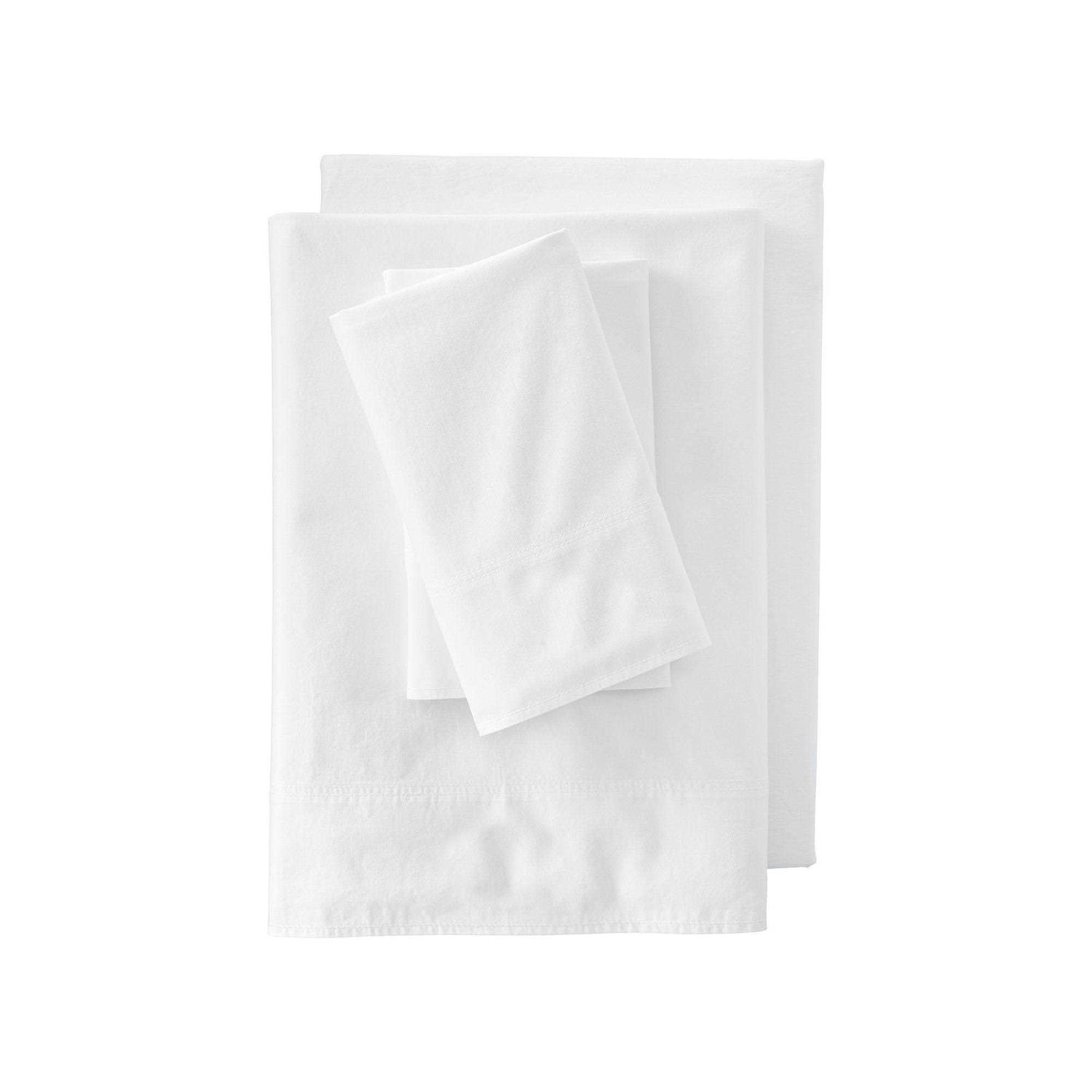 Lands' End Oxford Solid Sheet Set - Image 2