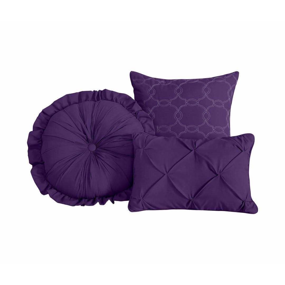 Hogansville Microfiber 7 Piece Comforter Set House of Hampton - Image 3