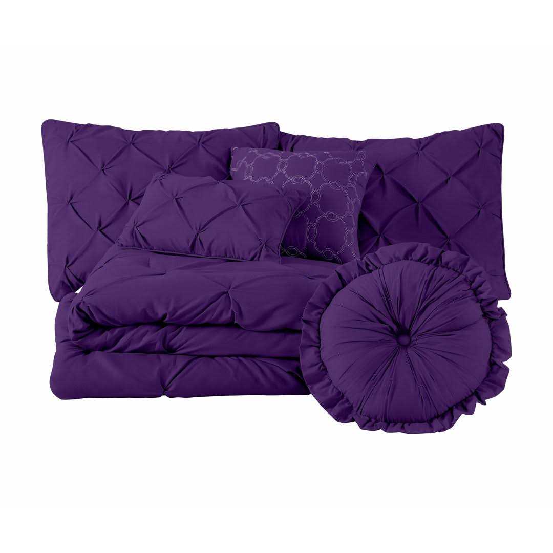 Hogansville Microfiber 7 Piece Comforter Set House of Hampton - Image 5