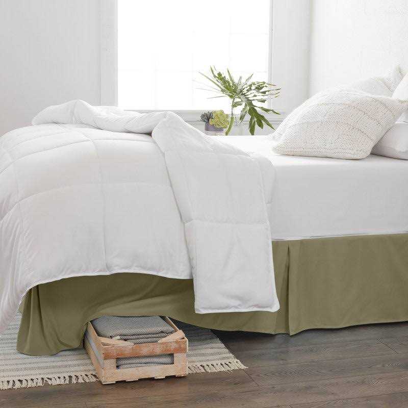 Home Collection Premium Pleated Dust Ruffle Bed Skirt - Image 5