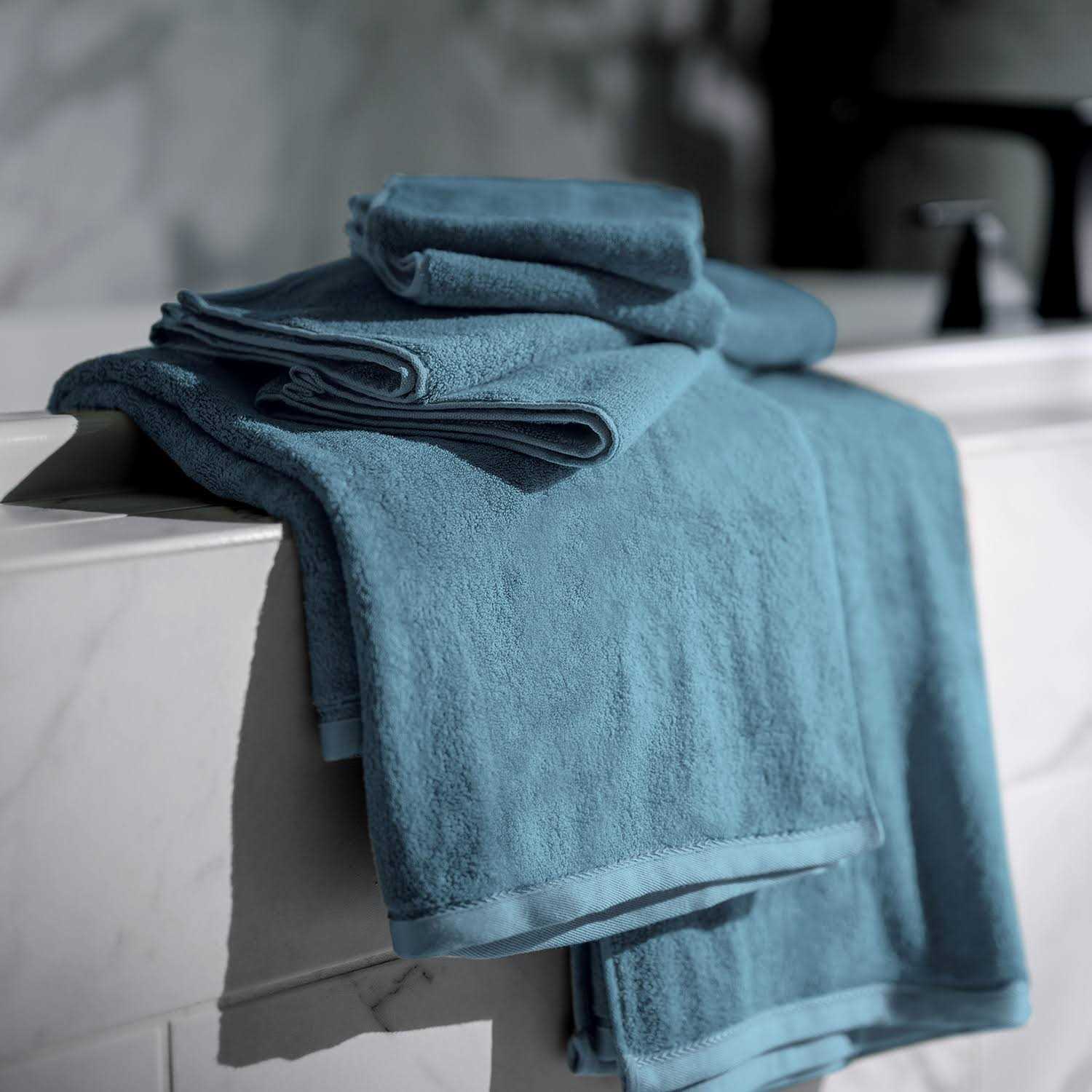 LUXOME Spa Collection 2-Piece Bath Towel Set - Image 4