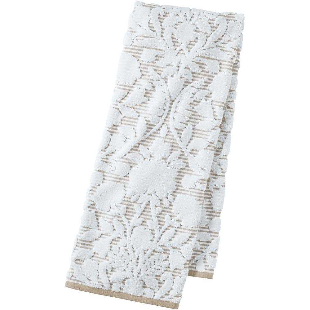 Lands' End Cotton Sculpted Bath Towel Set