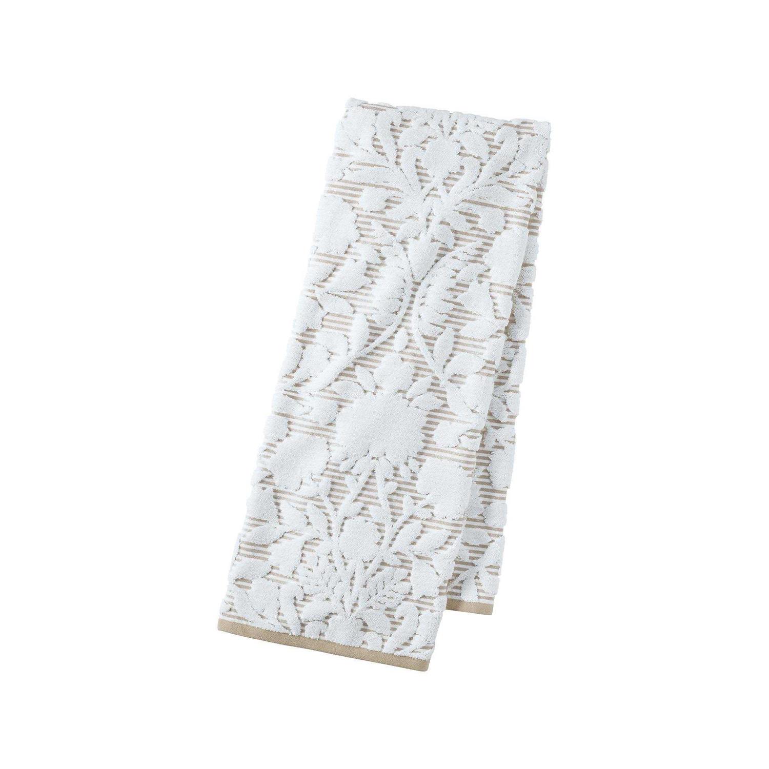 Lands' End Cotton Sculpted Bath Towel Set - Image 3