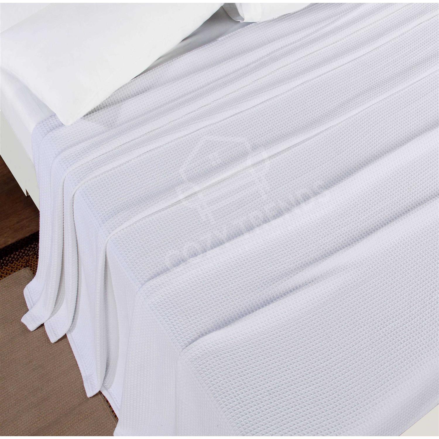 CozyHomesCollection Luxurious Combed Cotton Waffle Weave Super Soft Cozy Warm - Image 3