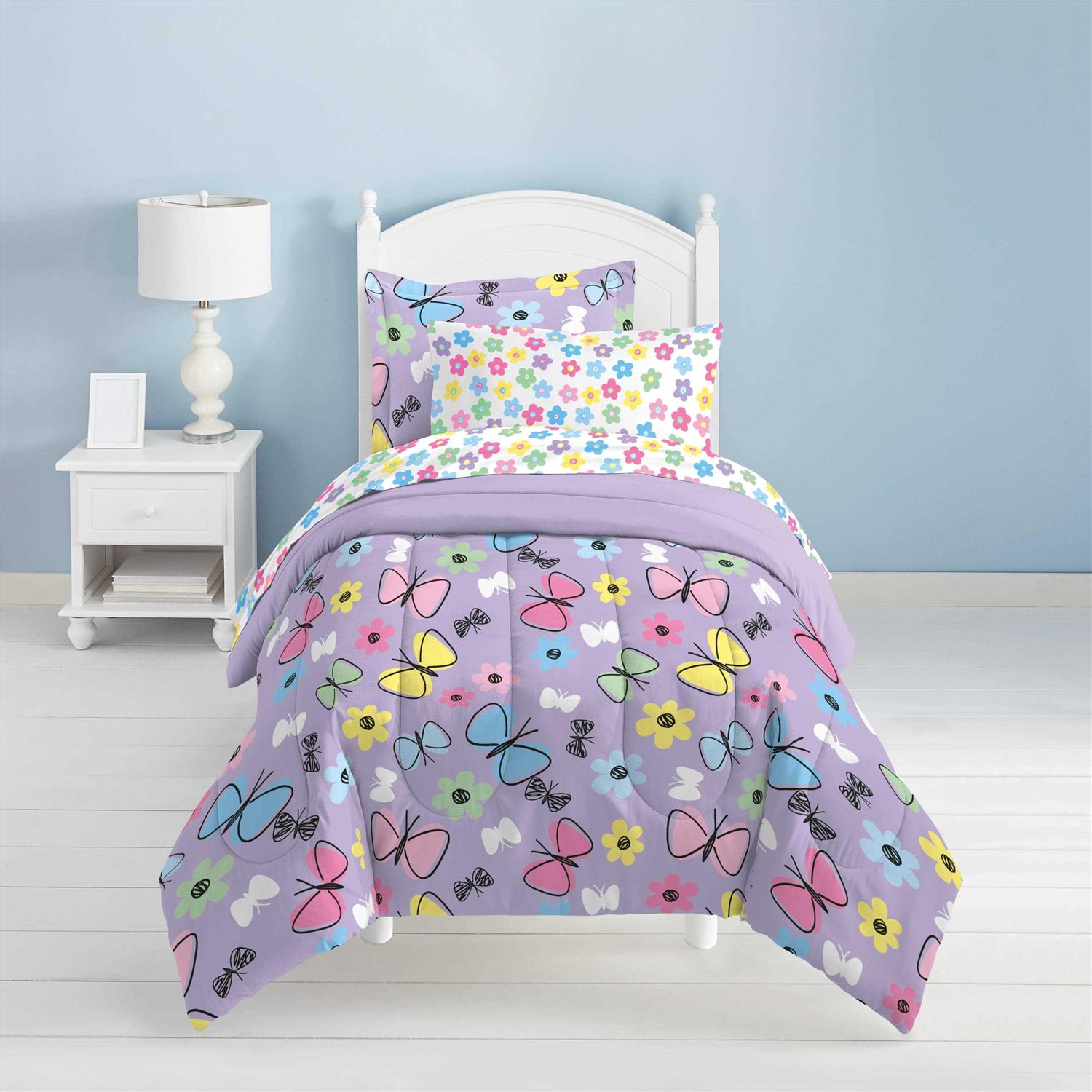 Dream Factory Butterfly Comforter Set - Image 3