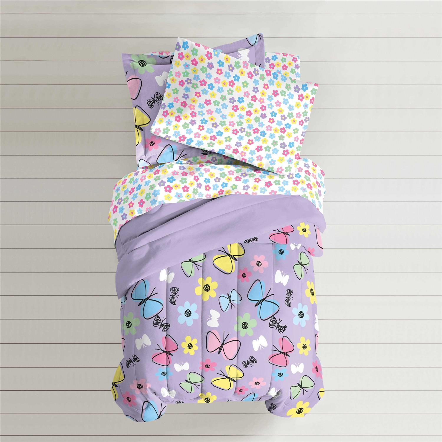 Dream Factory Butterfly Comforter Set - Image 4