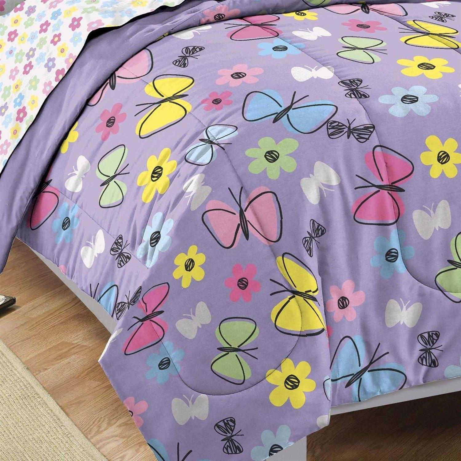 Dream Factory Butterfly Comforter Set - Image 4