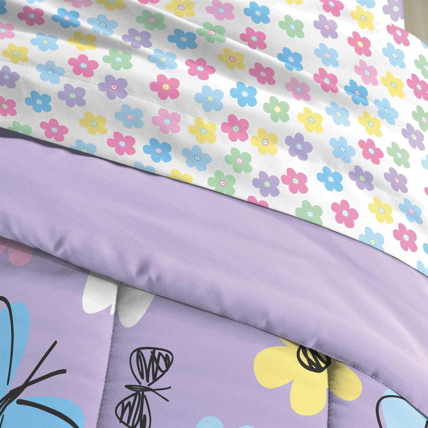 Dream Factory Butterfly Comforter Set - Image 5