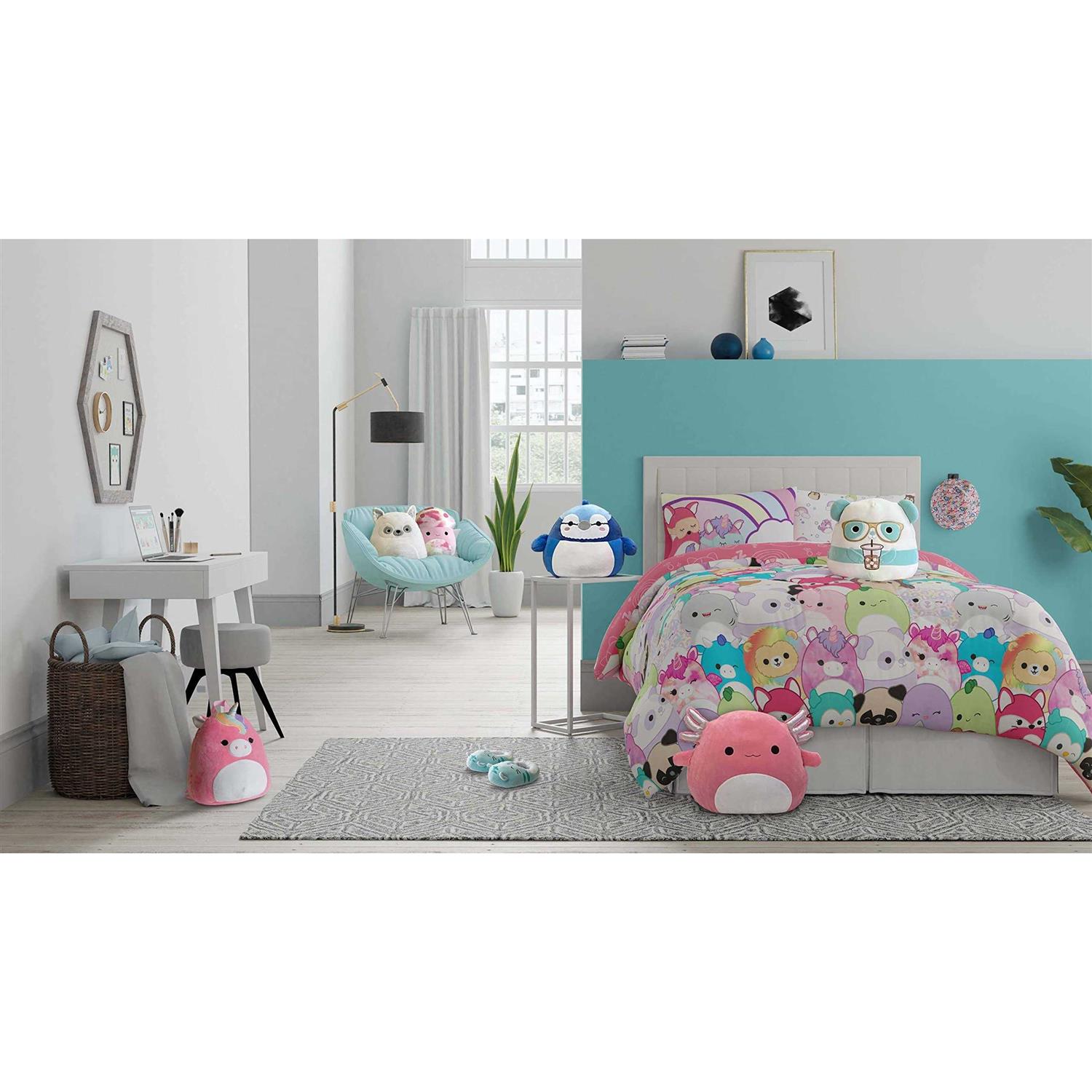 Franco Squishmallows Bedding Super Soft Comforter and Sheet Set with Sham - Image 3