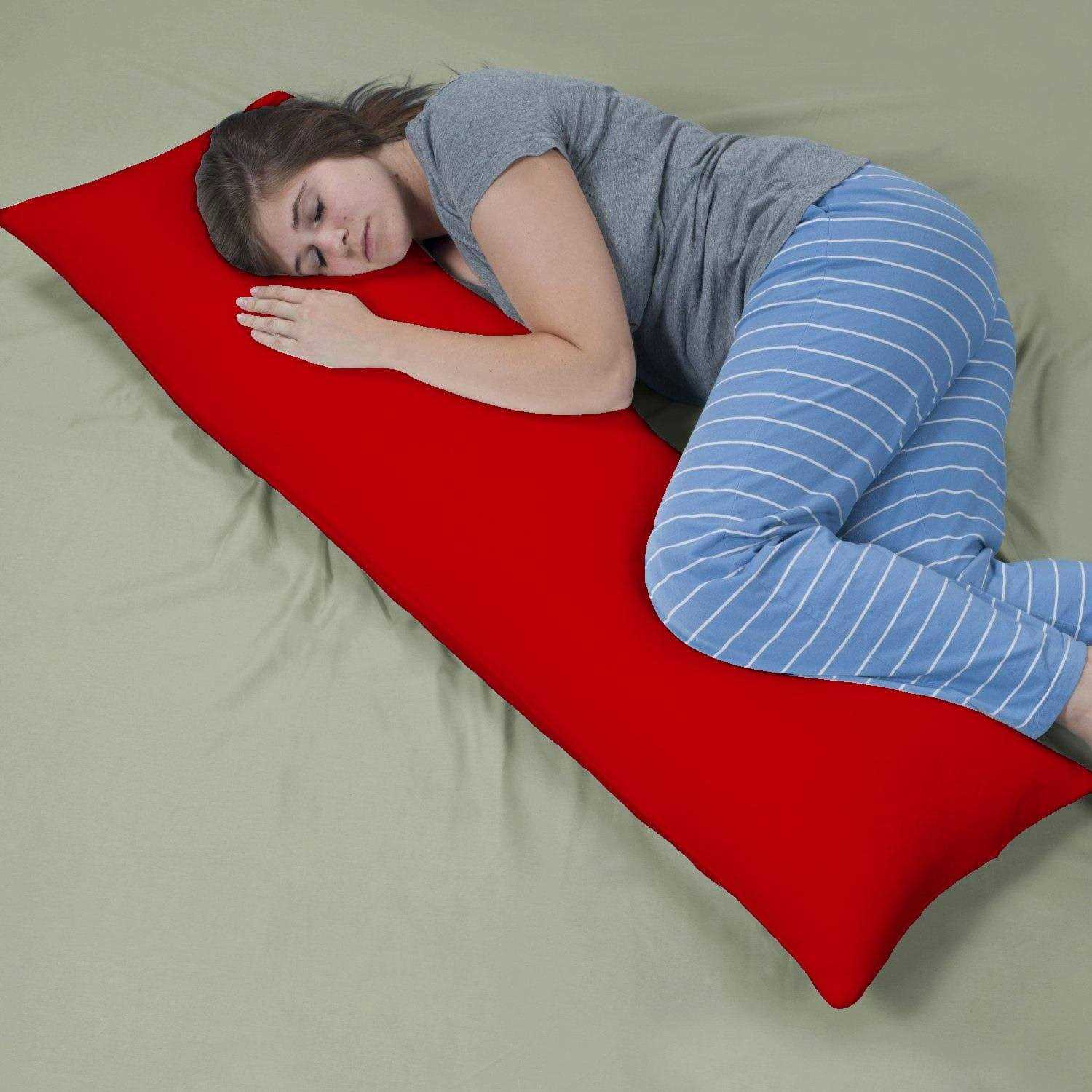 Crescent 2 Pack Body Pillow Cover, Pillowcases, 100% Pure Natural Cotton Jersey, Soft and Cozy - Image 4