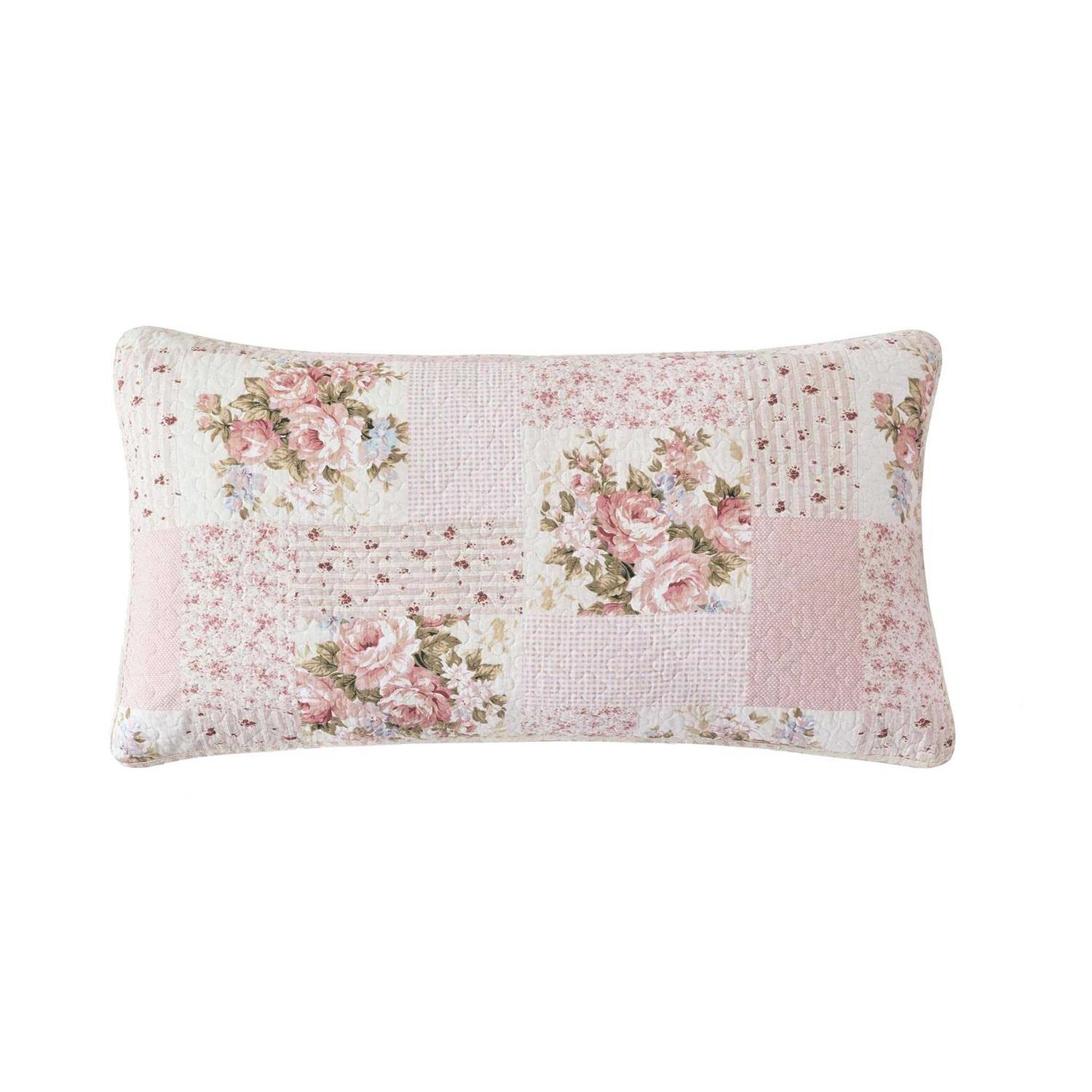 Blue Standard Cotton Reversible Quilt Set Chezmoi Collection - Image 4