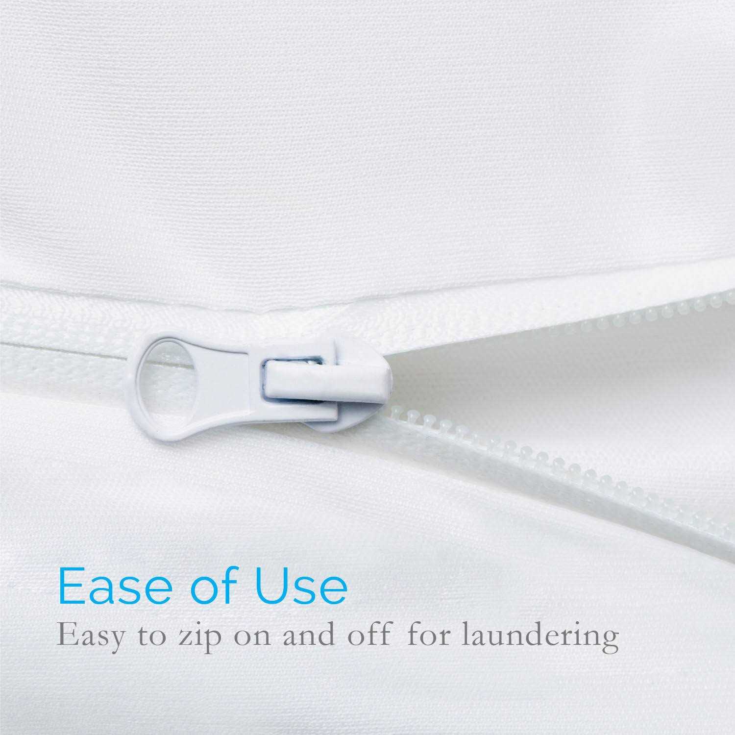 Lucid Bed Bug and Waterproof Encasement Mattress Protector - Image 3