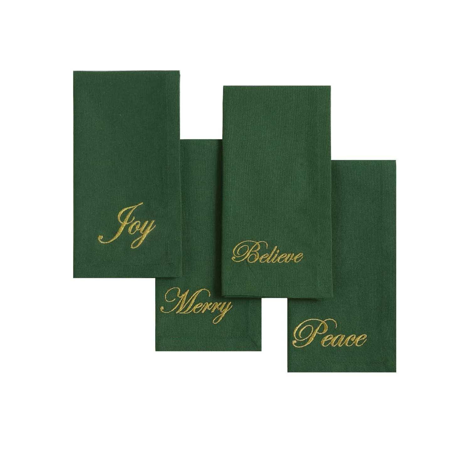 Elrene Holiday Sentiments Napkins