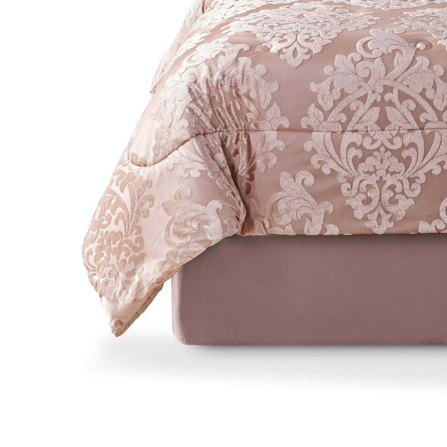 Mainstays 7-Piece Armin Damask Comforter Set - Image 4